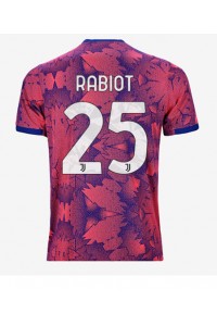 Juventus Adrien Rabiot #25 Fotballdrakt Tredje Klær 2022-23 Korte ermer